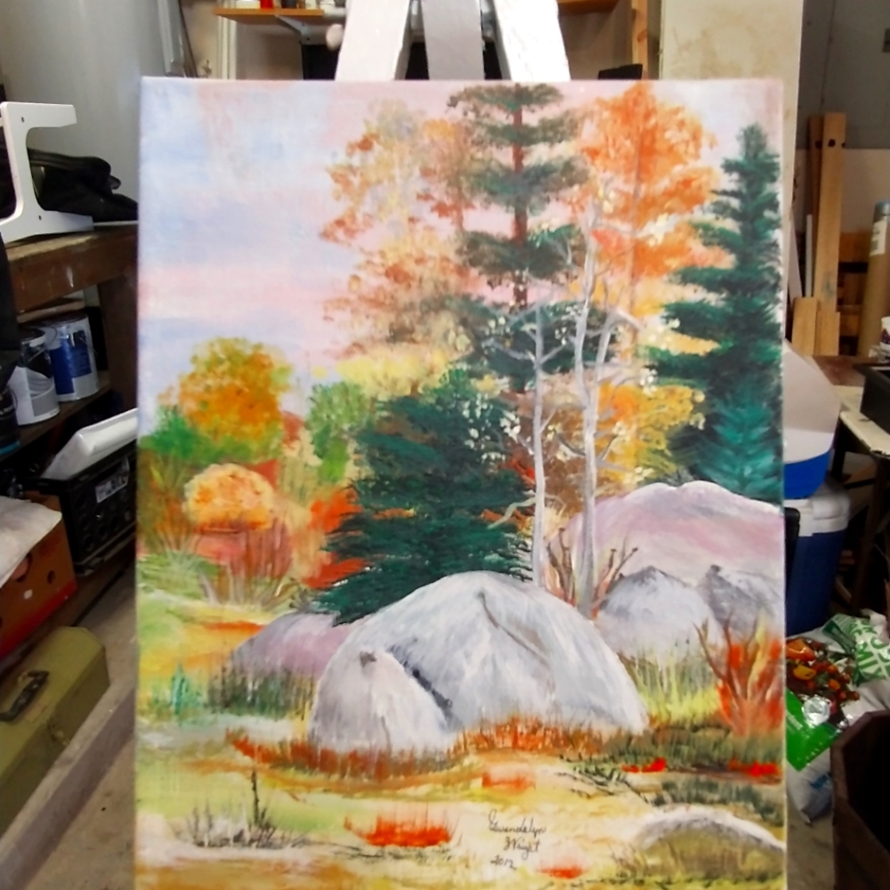 Hand painted